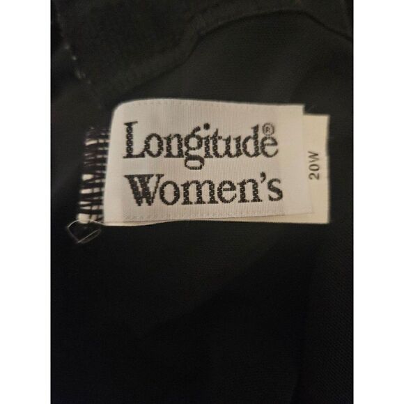 Longitude Shaping Ruffled Slimming One Piece Swimsuit Women's Size 20 - Picture 3 of 3